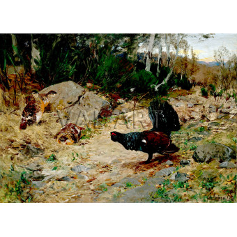 РЕПРОДУКЦИИ НА КАРТИНИ Глухар (1890)